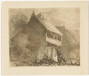 Maison à Auschowitz en Bohême