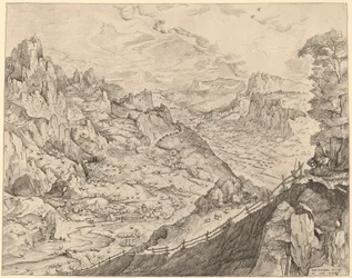 Grand paysage alpin
