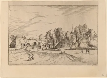 Village de Campagne avec Clocher