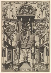 Décoration grotesque moderne