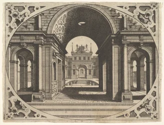 Planche de Varie Architecture, vers 1560