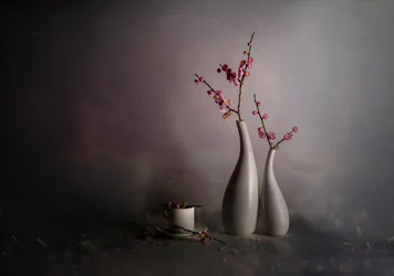 Nature morte aux fleurs printanières