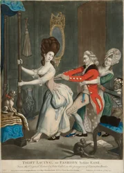 Lacage serré ou la mode avant le confort
