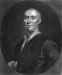 M. John Broughton, gravé par J. Faber le Jeune