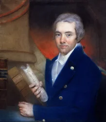Portrait de William Wilberforce (1759-1833) (pastel sur papier)