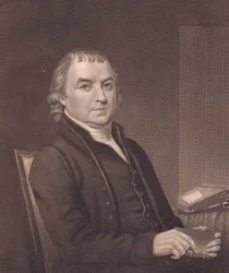 Portrait de William Mc Kendree (1757-1835), évêque méthodiste américain, gravure, vers 1870