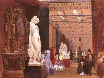 Partie de la cour française, la grande exposition