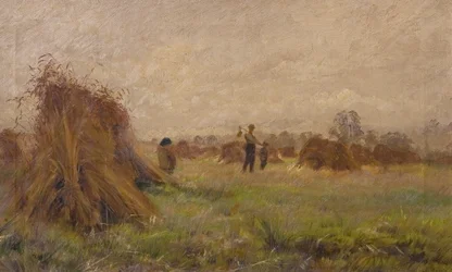 Scène de récolte, 1885-99