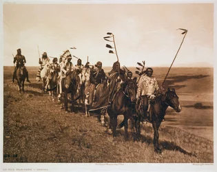 Sur le sentier de la guerre - Atsina, 1908