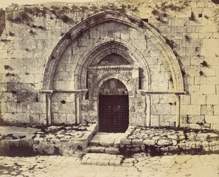 Tombe de la Vierge, Jérusalem, années 1860
