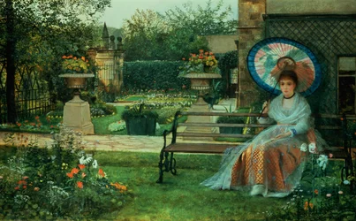 Dans le Plesaunce, Knostrop Hall, Leeds, 1875