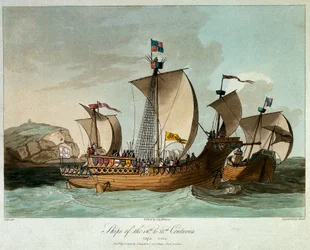 Navires des 14e et 15e siècles