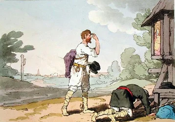 Pèlerins, gravé par l