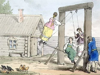 La Balançoire, planche 84 du Volume III de 