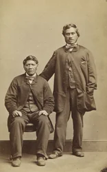 Takerei et Hapimana, vers 1863