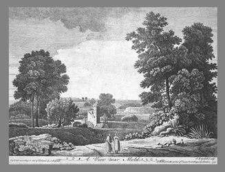 Vue près de Mold, vers 1752