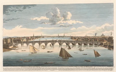 Vue du pont de Westminster