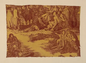 Fragment intitulé "Traité de William Penn avec les Indiens".