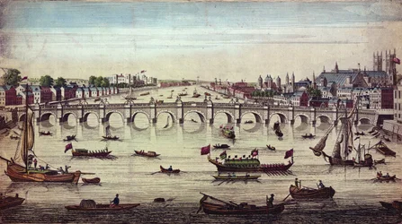 Pont de Westminster, vue vers l