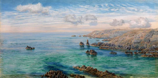 Esquisse sur la côte sud de Guernesey