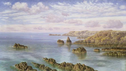 La côte sud de Guernesey