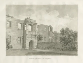 Biddulph Hall (ancien) : dessin sépia