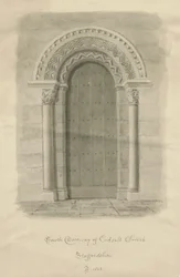 Église de Codsall - Porte sud