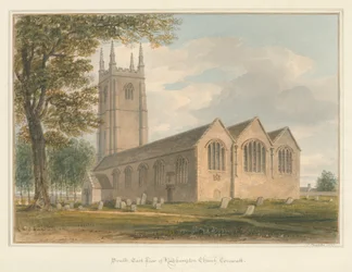 Cornouailles - Église de Kilkhampton, 1827