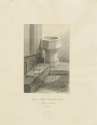 Fonts baptismaux dans l