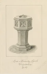 Fonts baptismaux dans l