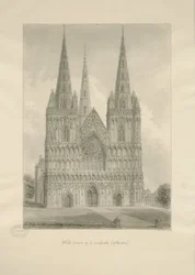 Cathédrale de Lichfield - Façade ouest