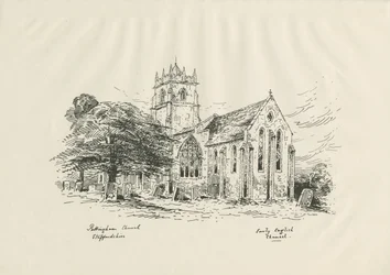 Église de Pattingham : ?zincographie, nd [?19e siècle]