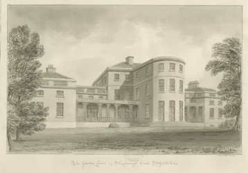 Manoir de Shugborough - Façade du jardin