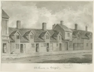 Stafford - Vieilles maisons [dans Eastgate Street]