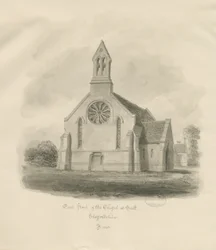 Stafford - Chapelle de Salt [St. James] : dessin sépia