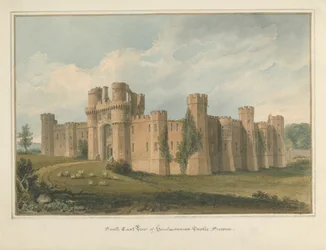 Sussex - Château de Herstmonceux, 1824