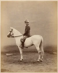 Général Roberts sur Vonolel, vers 1881