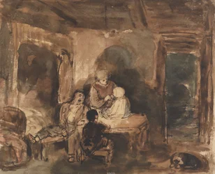 Intérieur de cottage
