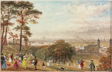 Londres depuis Greenwich