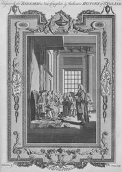 La Déclaration des droits ratifiée lors de la Révolution par le roi Guillaume et la reine Marie avant leur couronnement