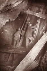 Le moteur humain à la mine de Cook