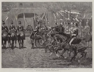 Le tournoi militaire au Royal Agricultural Hall