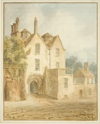 Portail dans Lower College Green