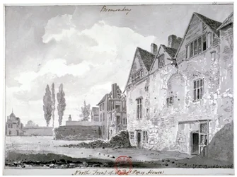 Façade Nord de Bermondsey House, Londres