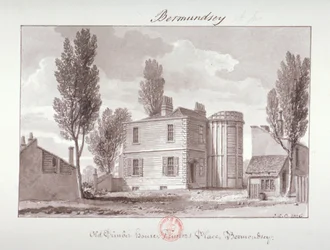 Ancienne maison des imprimeurs, Printers Place, Bermondsey, Londres