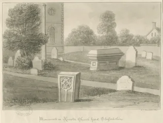 Église de Rocester - Monuments et cimetière