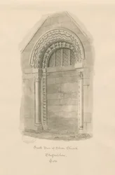 Église de Stowe - Porte sud