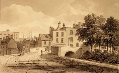 Vue du pont de l