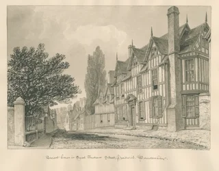 Worcestershire - Droitwich - Maison ancienne de la rue Saint-André