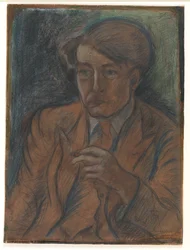Étude préliminaire pour le portrait du peintre et graveur Søren Hjorth Nielsen
